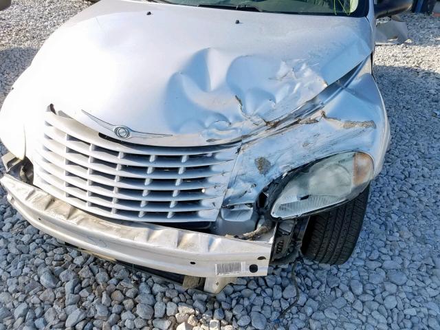 3C4FY58B42T330185 - 2002 CHRYSLER PT CRUISER SILVER photo 9