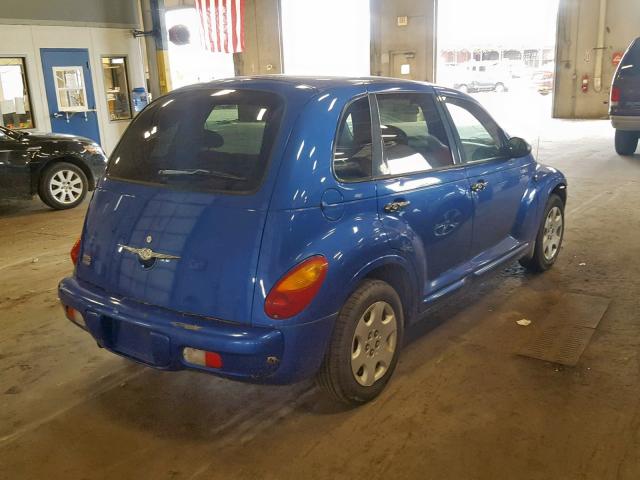 3C4FY58B35T571451 - 2005 CHRYSLER PT CRUISER BLUE photo 4