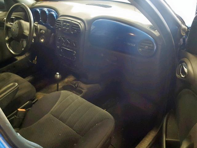 3C4FY58B35T571451 - 2005 CHRYSLER PT CRUISER BLUE photo 5