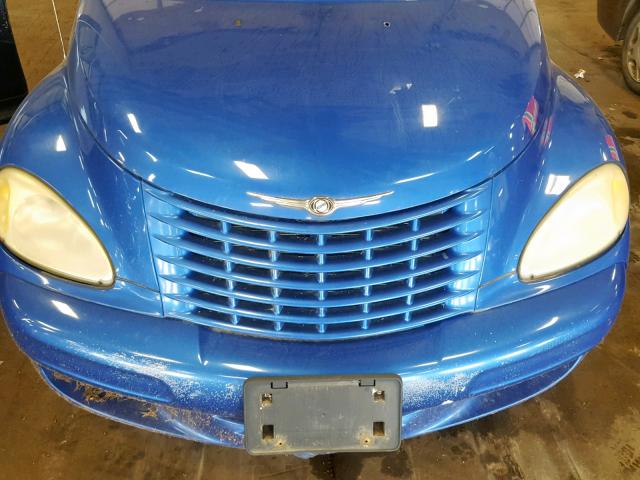 3C4FY58B35T571451 - 2005 CHRYSLER PT CRUISER BLUE photo 9