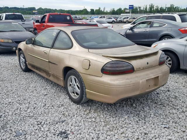 1G2WP12K91F221299 - 2001 PONTIAC GRAND PRIX TAN photo 3