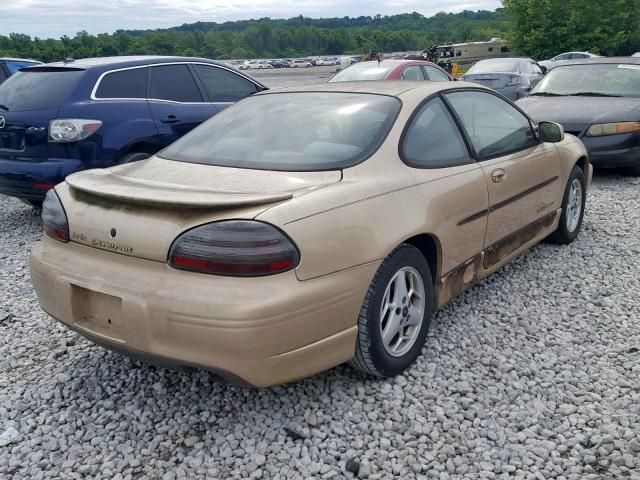 1G2WP12K91F221299 - 2001 PONTIAC GRAND PRIX TAN photo 4