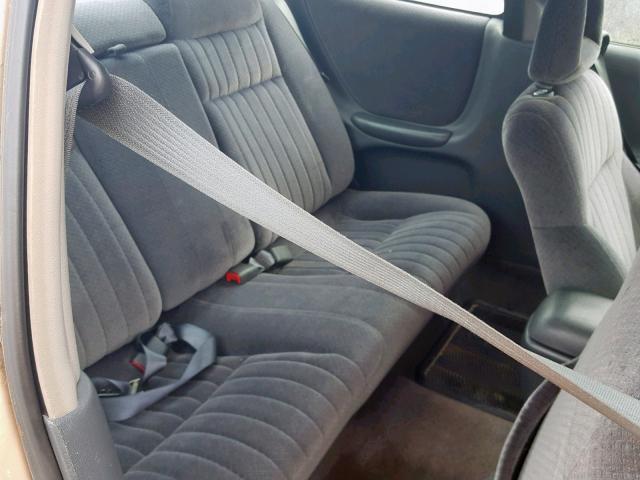 1G2WP12K91F221299 - 2001 PONTIAC GRAND PRIX TAN photo 6