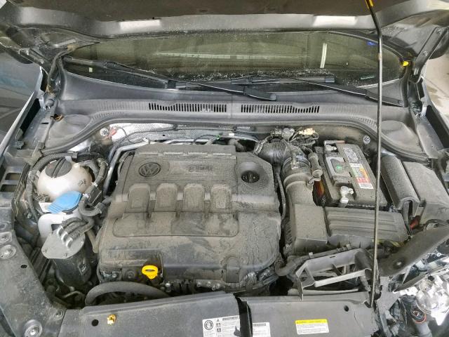 3VWLA7AJ0FM323882 - 2015 VOLKSWAGEN JETTA TDI GRAY photo 7