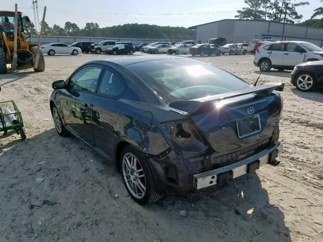 JTKDE167X70155378 - 2007 TOYOTA SCION TC ნაცრისფერი ფოტო 3