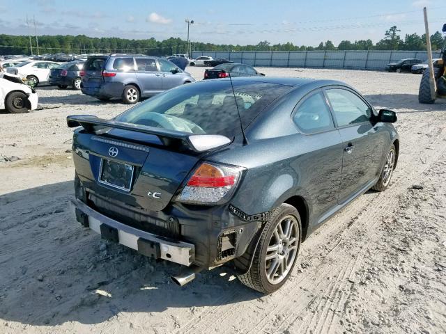 JTKDE167X70155378 - 2007 TOYOTA SCION TC ნაცრისფერი ფოტო 4
