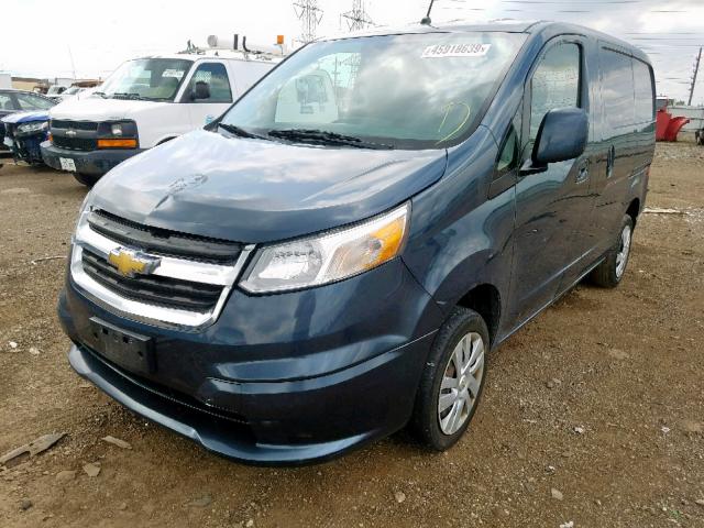 3N63M0YN9FK702561 - 2015 CHEVROLET CITY EXPRE BLUE photo 2