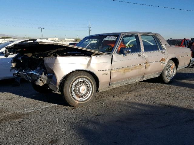 1G3AY69YXEM870735 - 1984 OLDSMOBILE DELTA 88 R BROWN photo 2