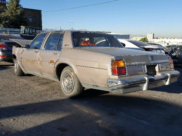 1G3AY69YXEM870735 - 1984 OLDSMOBILE DELTA 88 R BROWN photo 3