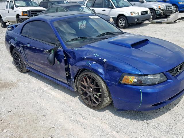 1FAFP42X34F223021 - 2004 FORD MUSTANG GT BLUE photo 9