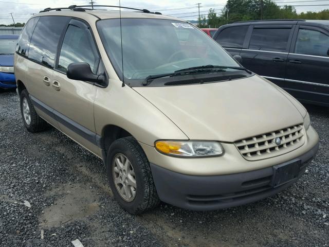 1P4GP45G5YB556601 - 2000 PLYMOUTH VOYAGER SE GOLD photo 1