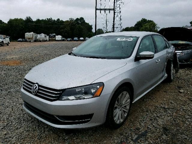 1VWAS7A3XFC033849 - 2015 VOLKSWAGEN PASSAT S SILVER photo 2