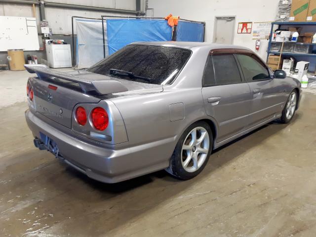 ER34013060 - 1998 NISSAN SKYLINE SILVER photo 4