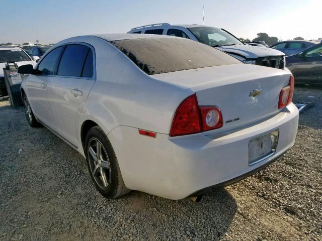 1G1ZH57B49F157022 - 2009 CHEVROLET MALIBU 1LT 白色 照片 3