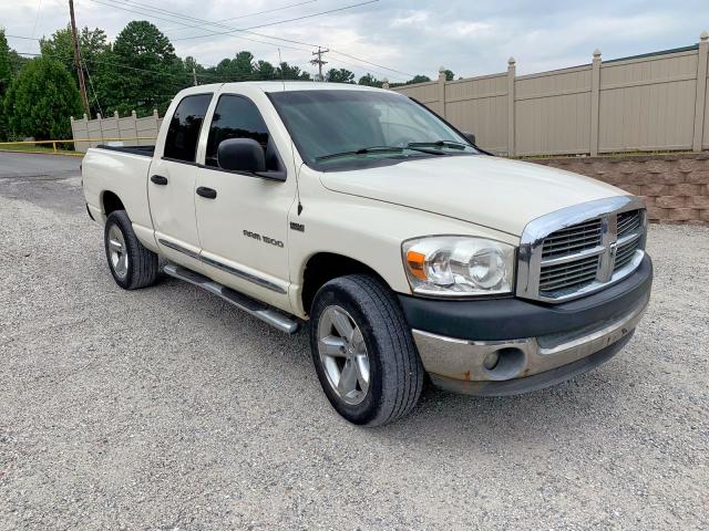 1D7HU18217J610244 - 2007 DODGE RAM 1500 S WHITE photo 1