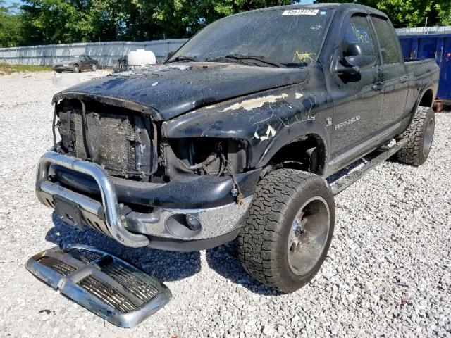 3D7KU28C24G283001 - 2004 DODGE RAM 2500 S Սև լուսանկար 2