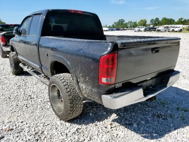 3D7KU28C24G283001 - 2004 DODGE RAM 2500 S Սև լուսանկար 3