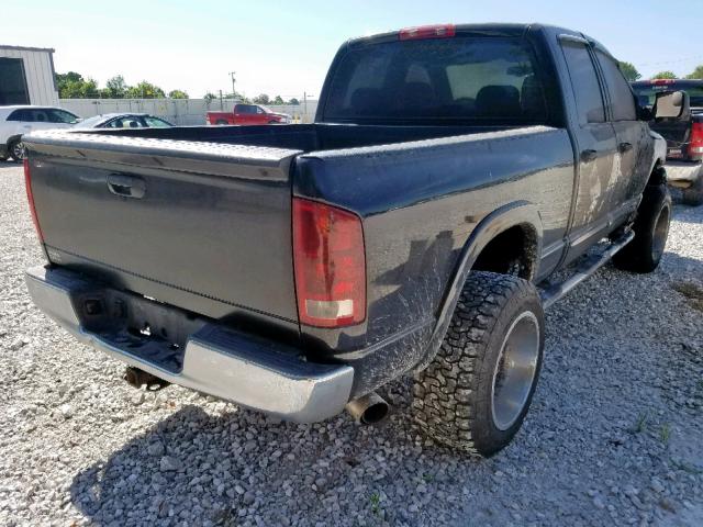3D7KU28C24G283001 - 2004 DODGE RAM 2500 S Սև լուսանկար 4