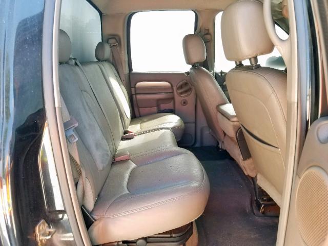 3D7KU28C24G283001 - 2004 DODGE RAM 2500 S Սև լուսանկար 6