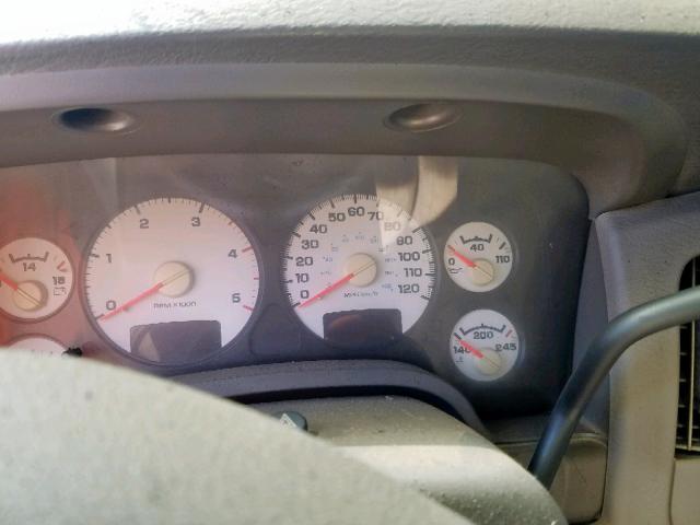 3D7KU28C24G283001 - 2004 DODGE RAM 2500 S Սև լուսանկար 8