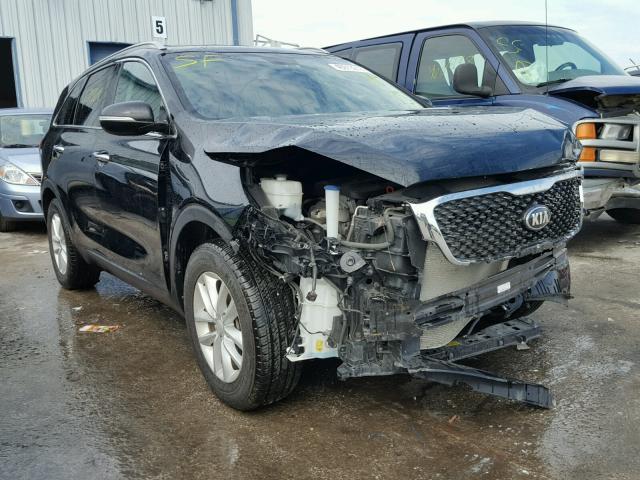 5XYPG4A35GG182812 - 2016 KIA SORENTO LX BLACK photo 1