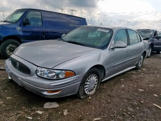 1G4HP54K544154818 - 2004 BUICK LESABRE CU SILVER photo 2