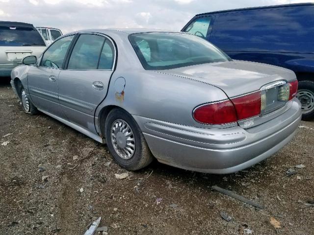 1G4HP54K544154818 - 2004 BUICK LESABRE CU SILVER photo 3