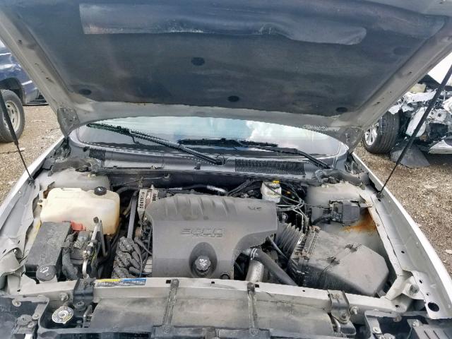 1G4HP54K544154818 - 2004 BUICK LESABRE CU SILVER photo 7