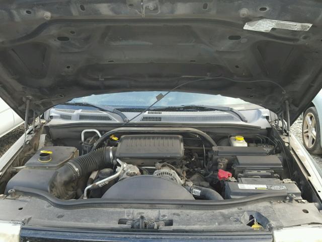 1J8HH48N66C267498 - 2006 JEEP COMMANDER BLACK photo 7