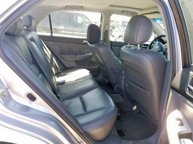 1HGCM56837A155644 - 2007 HONDA ACCORD EX SILVER photo 6