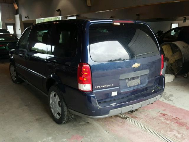 1GNDV23147D120641 - 2007 CHEVROLET UPLANDER L 蓝色 照片 3