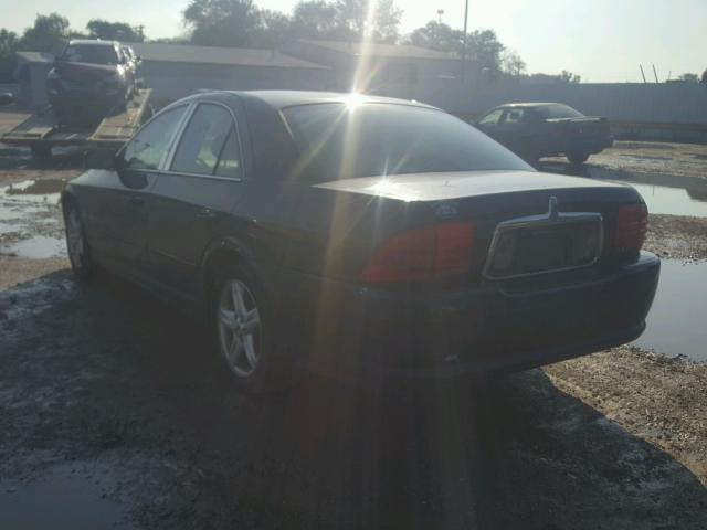 1LNHM87AX2Y645226 - 2002 LINCOLN LS BLUE photo 3