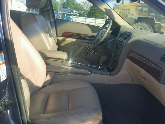 1LNHM87AX2Y645226 - 2002 LINCOLN LS BLUE photo 5