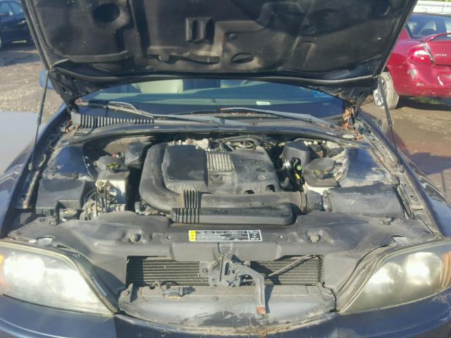 1LNHM87AX2Y645226 - 2002 LINCOLN LS BLUE photo 7