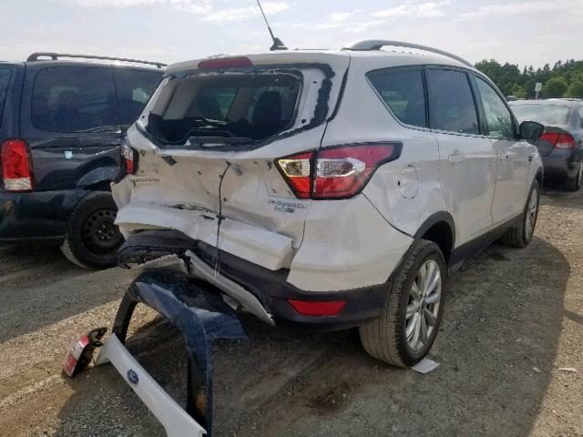 1FMCU9J96JUB87995 - 2018 FORD ESCAPE TIT WHITE photo 4