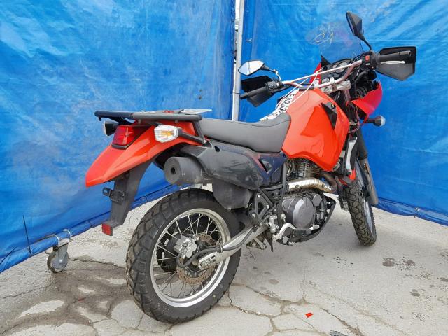 JKAKLEE109DA21903 - 2009 KAWASAKI KL650 E RED photo 4