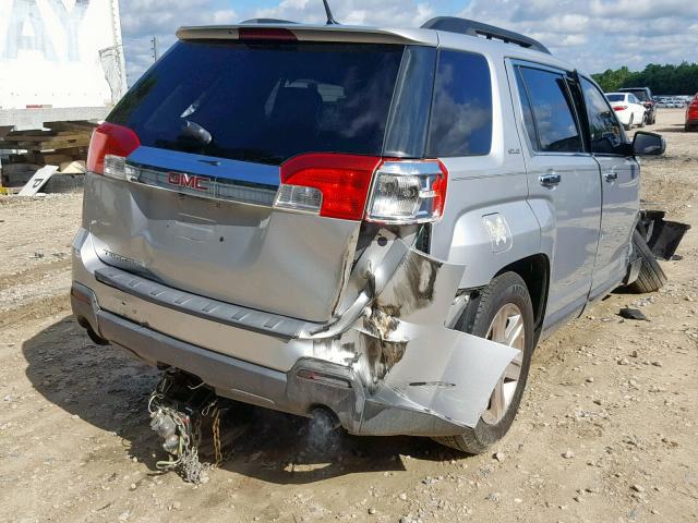 2CTFLDEY0A6306037 - 2010 GMC TERRAIN SL SILVER photo 4