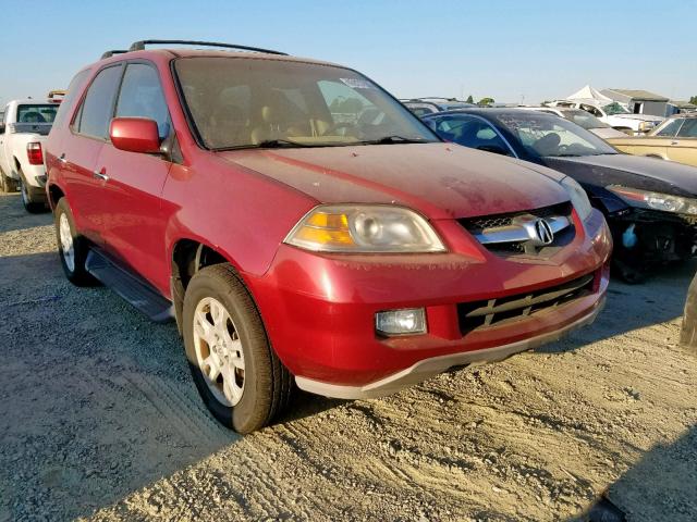 2HNYD18964H560245 - 2004 ACURA MDX TOURIN RED photo 1