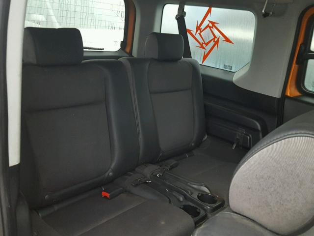 5J6YH18706L006269 - 2006 HONDA ELEMENT EX ORANGE photo 6