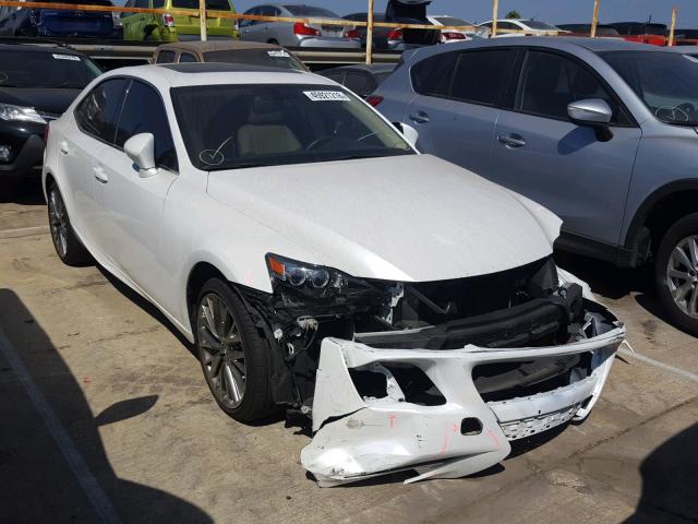 JTHBA1D26G5037573 - 2016 LEXUS IS 200T WHITE photo 1