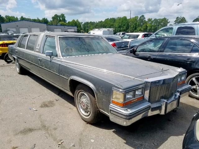 1G6DW69Y7G9701798 - 1986 CADILLAC FLEETWOOD GRAY photo 1