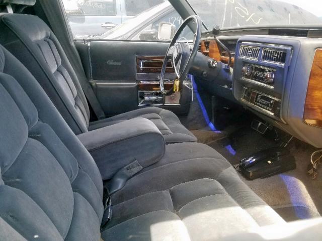 1G6DW69Y7G9701798 - 1986 CADILLAC FLEETWOOD GRAY photo 5