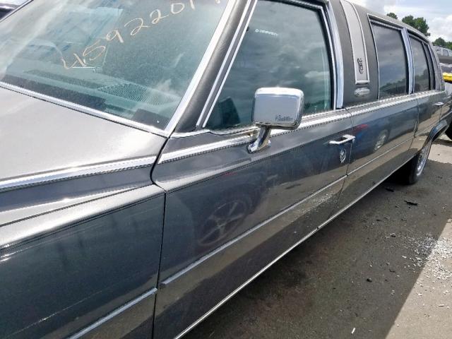 1G6DW69Y7G9701798 - 1986 CADILLAC FLEETWOOD GRAY photo 9