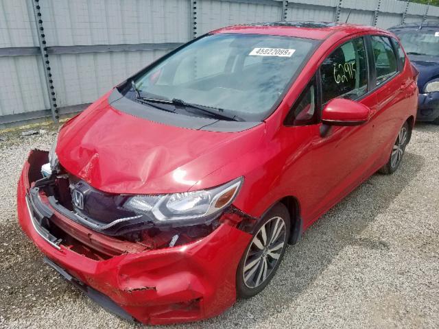 3HGGK5H83FM753786 - 2015 HONDA FIT EX RED photo 2