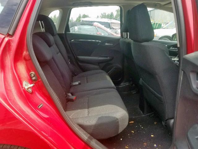 3HGGK5H83FM753786 - 2015 HONDA FIT EX RED photo 6