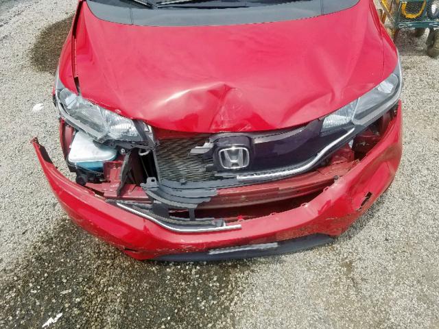 3HGGK5H83FM753786 - 2015 HONDA FIT EX RED photo 9