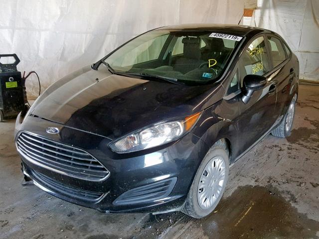 3FADP4AJ0FM135664 - 2015 FORD FIESTA S BLACK photo 2