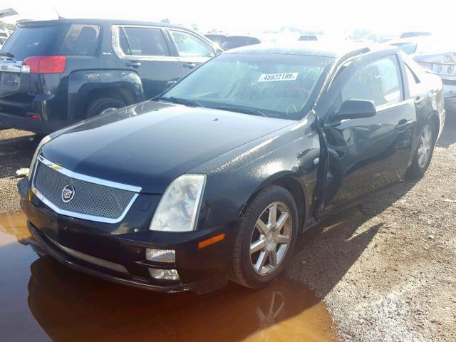 1G6DC67A060180330 - 2006 CADILLAC STS BLACK photo 2