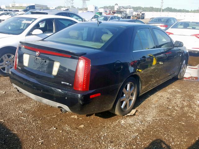 1G6DC67A060180330 - 2006 CADILLAC STS BLACK photo 4