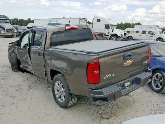 1GCGSCEA1G1249083 - 2016 CHEVROLET COLORADO L BROWN photo 3